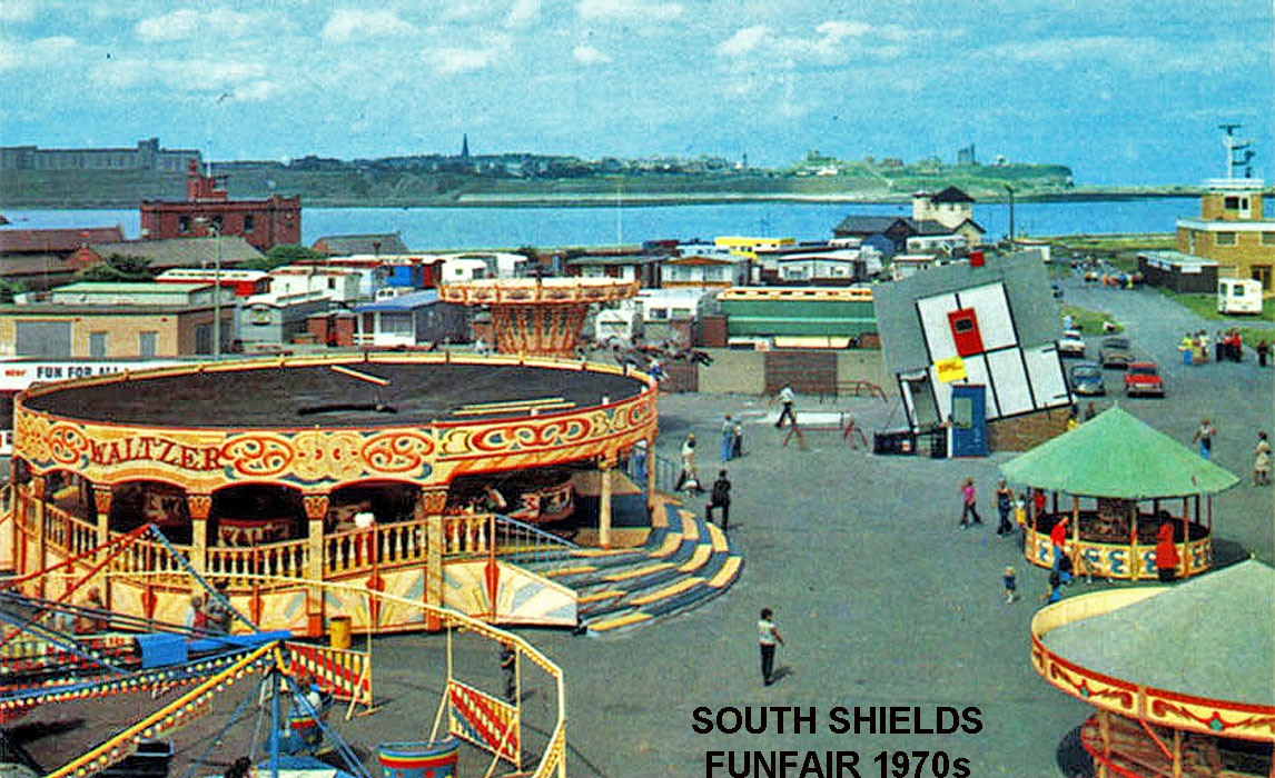 South Shields' funfair - 1970s